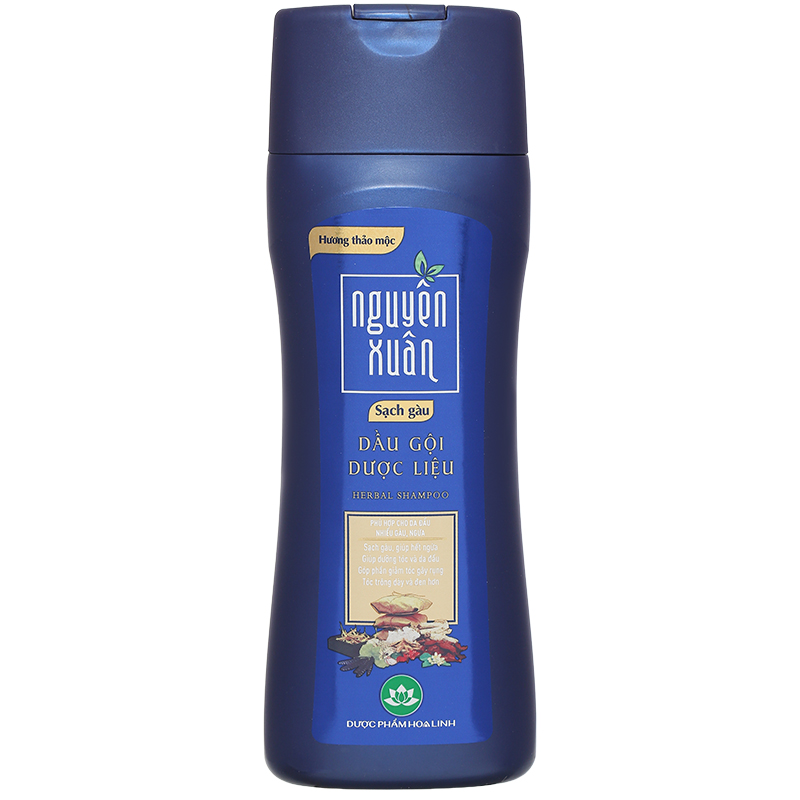 Dầu gội dược liệu Nguyên Xuân sạch gàu chai 250ml - 11